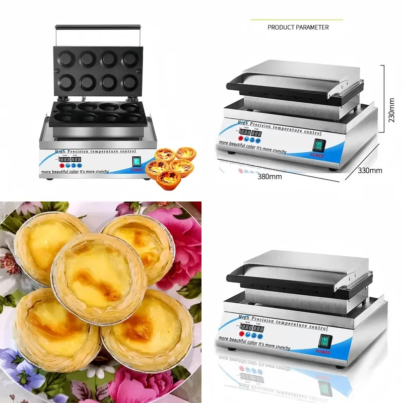 2026 Hot Sale for Digital Temperature Control Tartlet Press Machine Cheese Pie Making Snack Equipment Panini Pancake