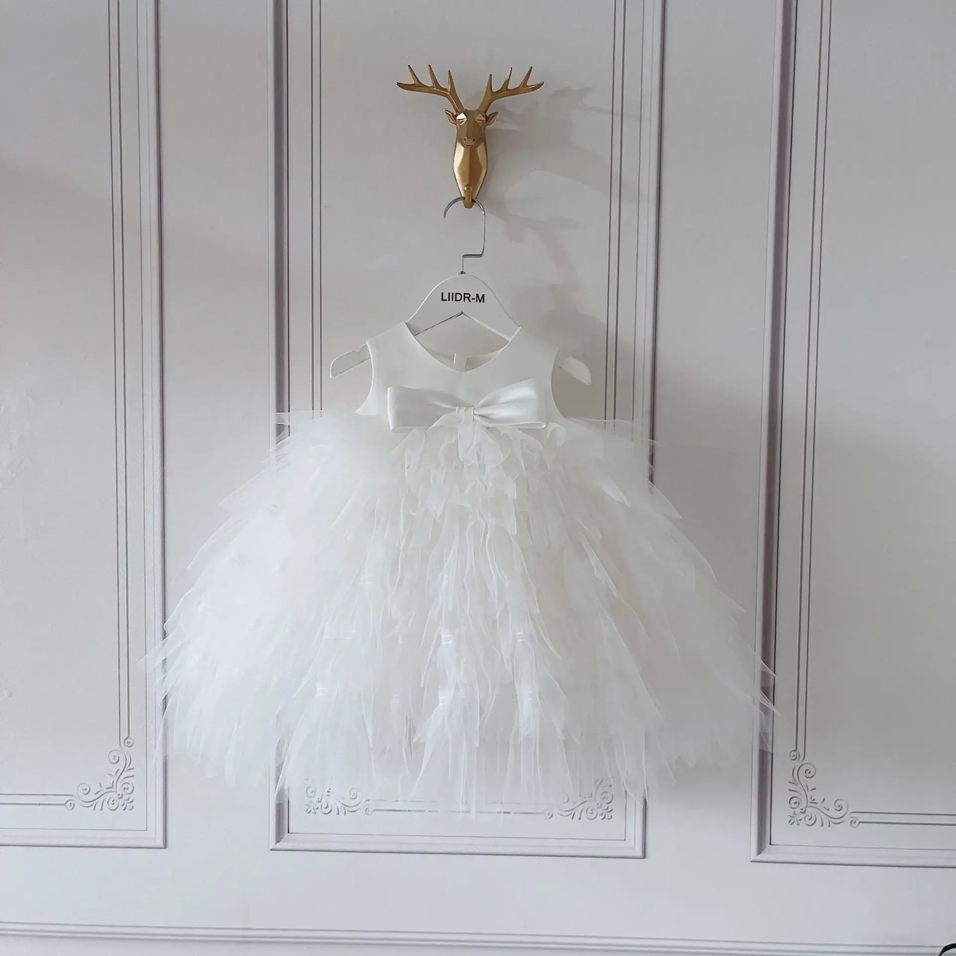 Robe de Soirée Cosplay de Luxe pour Fille de 8 à 12 Ans, Tenue d'Anniversaire pour Enfant