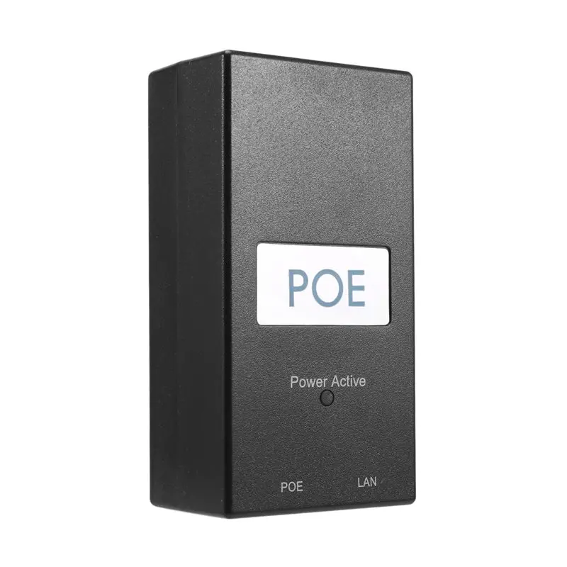 【Preis-DROP!】5X 24V 0,5A Desktop POE Power Injector Ethernet Adapter Überwachung CCTV für IP Kamera Netzteil