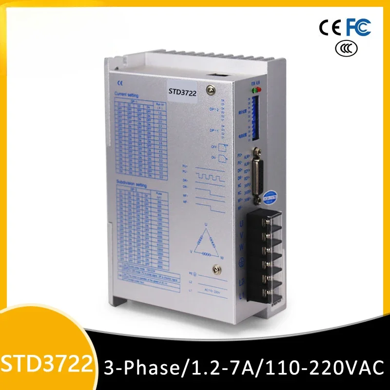 

Three-phase hybrid high-voltage digital stepping driver model