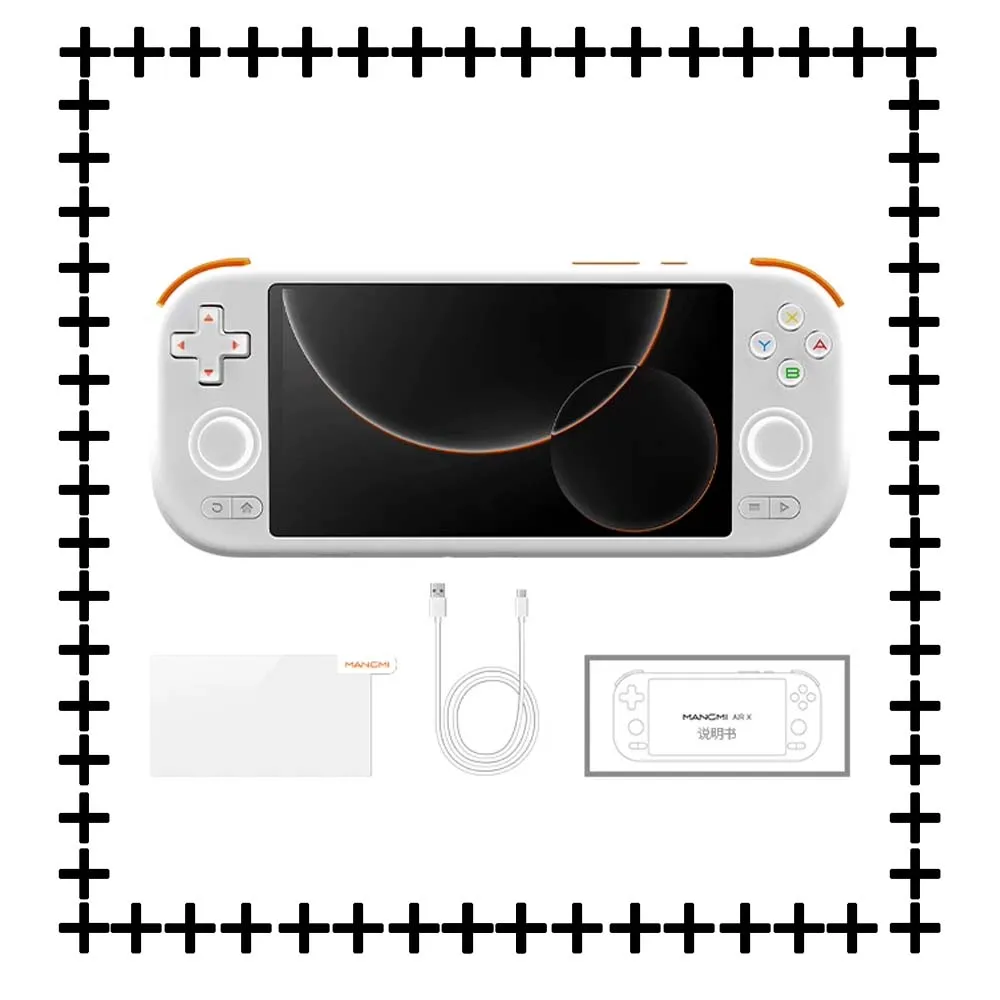 MangMi Air X 게임 콘솔 홀 이펙트 조이스틱 트리거 5.5인치 1080P 터치 스크린 IPS RGB 5000mAh 휴대용 안드로이드 PC 게이머 선물
