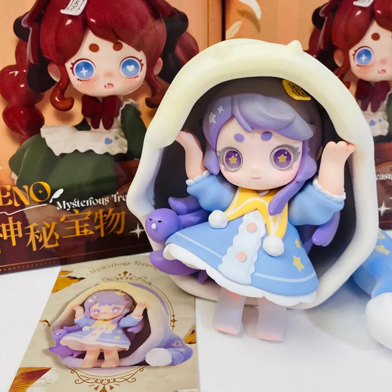 Ghost Keeno Periplous Second Generation Mysterious Treasure Series Blind Box Toys Cute Anime Figure Mystery Box Model Girls Gift