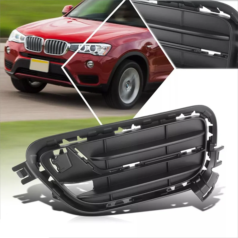 

Prominent 1Set Front Bumper Grille Bezel &Outer Grille Chroem Trim Strip For BMW X3 2015-2017 51117347945/51117347946 5111734794