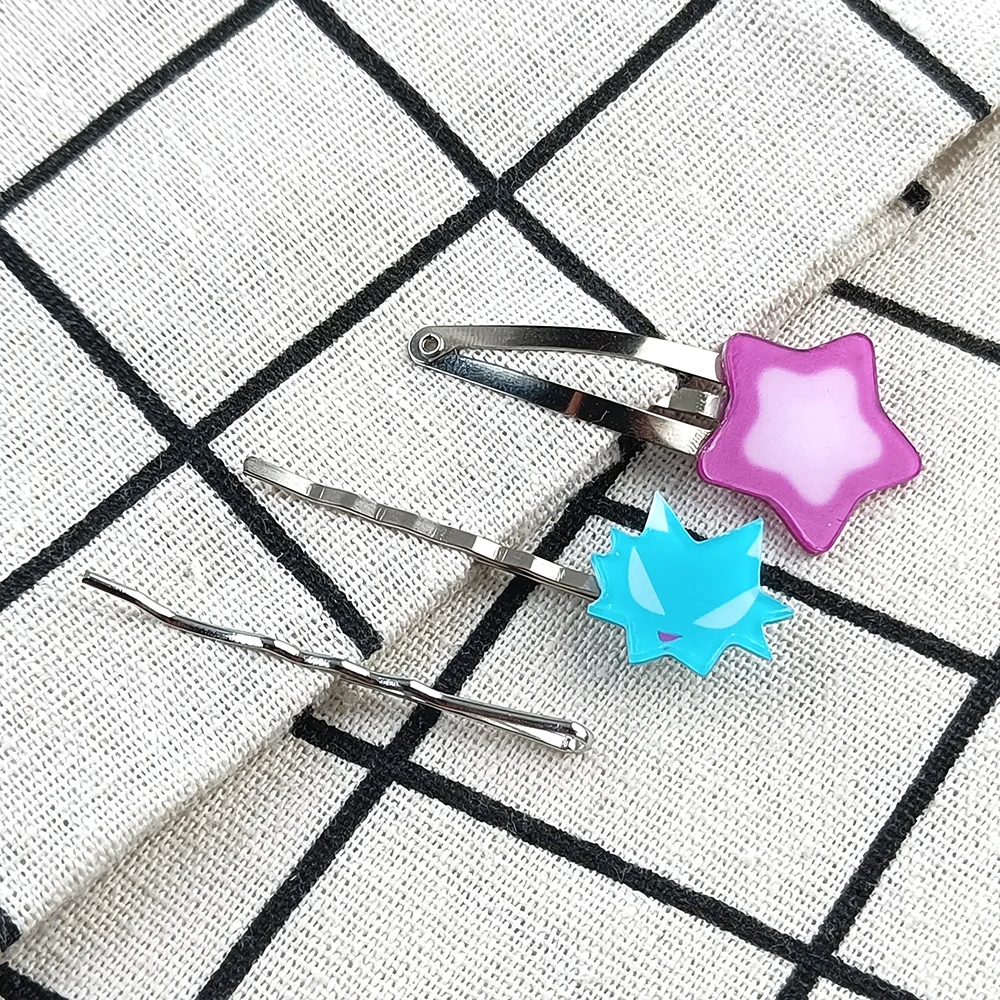 Alien Stage Ivan R6 Hairclip Cosplay Cute Kawaii Prop Headwear Pink Flower Till Hairclip Halloween Carnival Gifts image 3