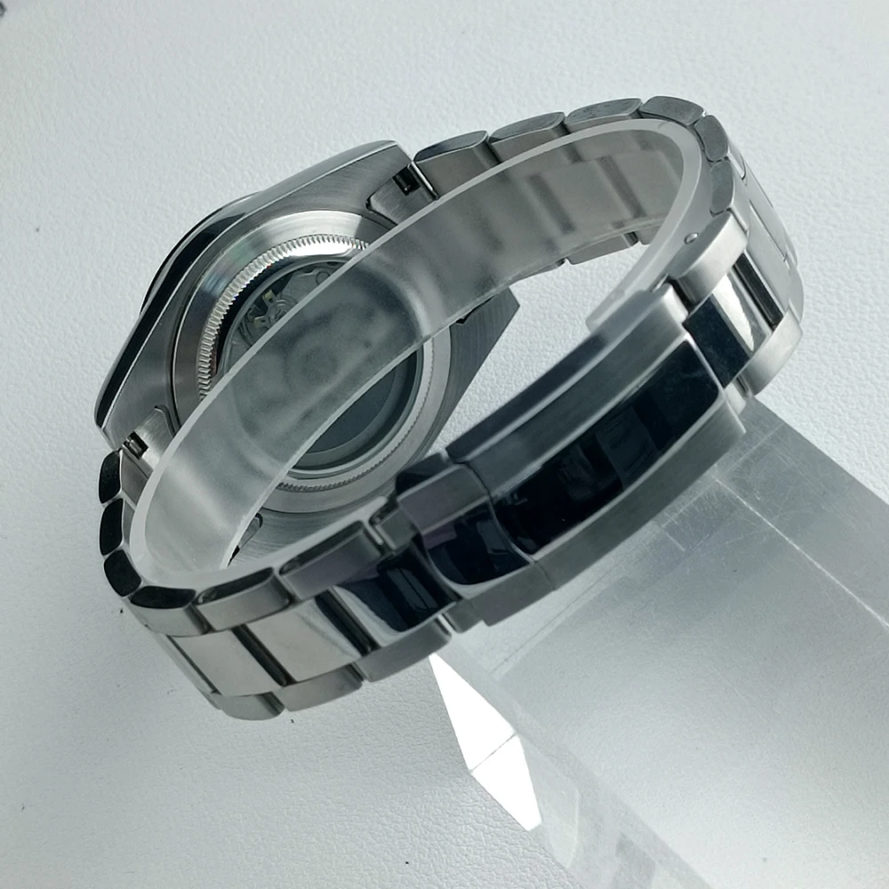 Детали корпуса мужских часов 36/41 мм подходят для механизмов NH34 NH35 NH36, циферблат NH35, сапфировое стекло, коробка для часов, стальной ремешок 20 мм