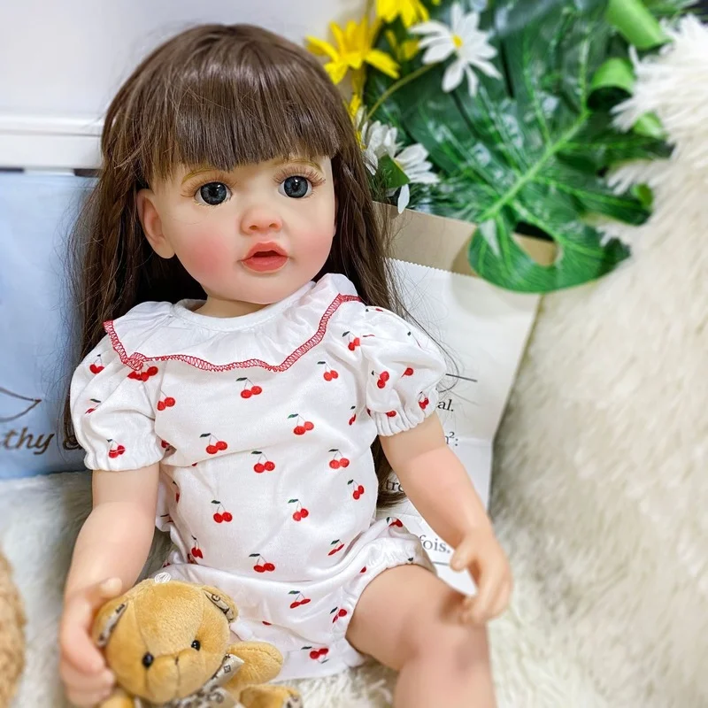 21 Inch Rebirth Doll Simulation Doll Baby Doll Full Plastic Doll  Realistic Adult Doll for Men Full Body