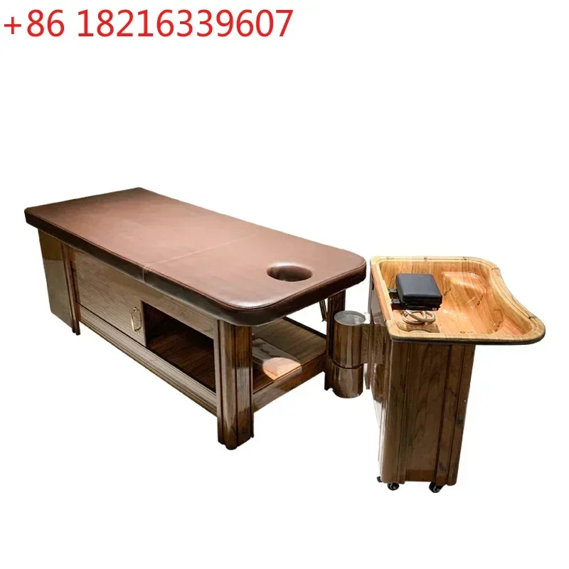 TAO Shampoo Chair Hair  Dedicated Mobile Basin Shampoo Chair Hair Water Circulation Belt Fumigation