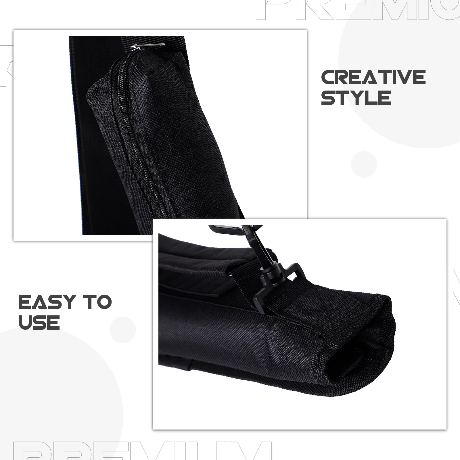 حقيبة جولف قابلة لإعادة الاستخدام من نادي الجولف، مادة قوية، صناعة متقنة، مقاومة الضغط، مقاومة التآكل، ملحقات السفر