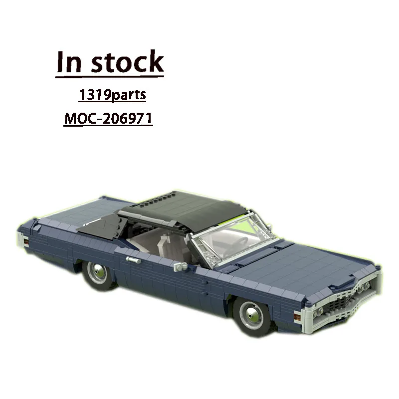 

MOC-206971New 90s Iconic Sports Racing Car Building Block Model 1319 PartsMOC Creative Building Toy for Boys Children's Birthday