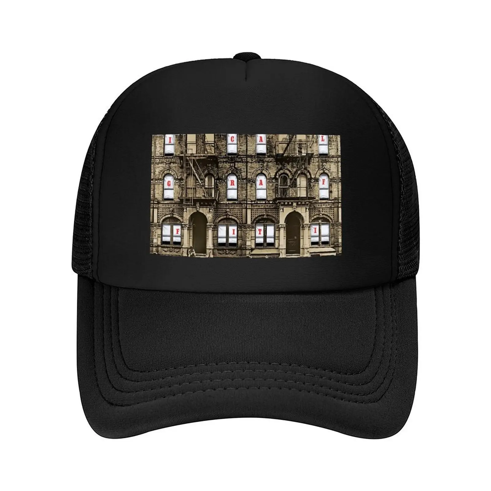 

Physical Graffiti (HQ) Baseball Cap sun caps Anime New In The Hat Hat Man For The Sun Sun Hats For Women Men's