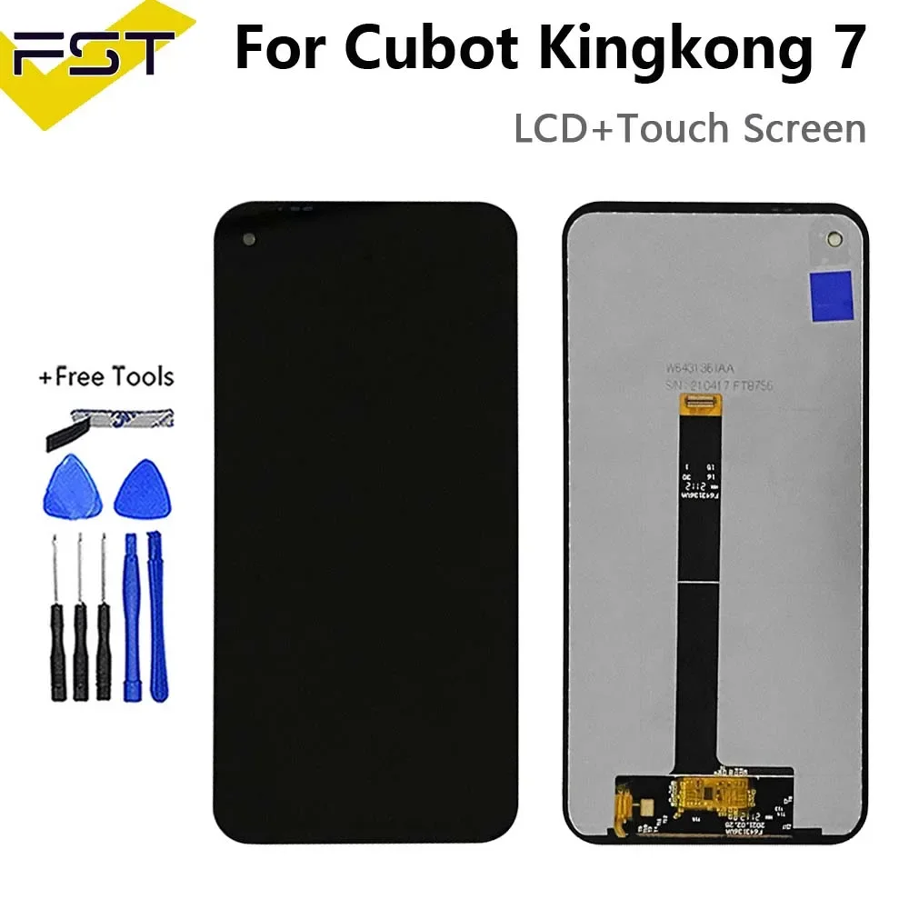 

6.36 inches CUBOT KINGKONG 7 LCD Display+Touch Screen Digitizer Assembly 100% Original LCD+Touch Digitizer For CUBOT KING KONG 7