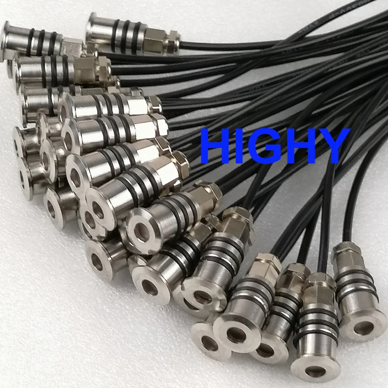 5/10 PCS  LED lights 0.5W SMD2835 small recessed underground  Waterproof floodlight Outdoor Garden Landscape Yard Diameter 15mm