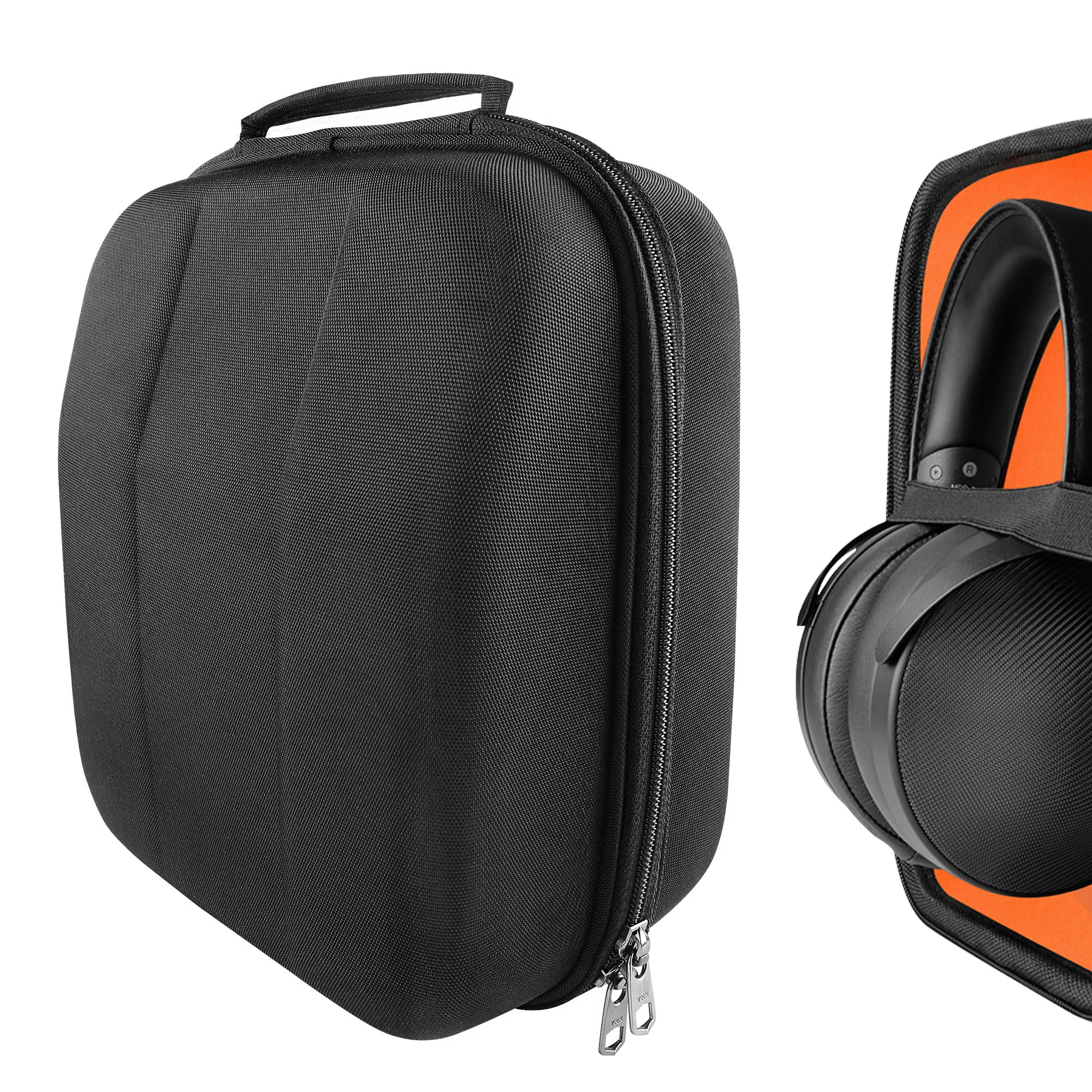 Geekria Kopfhörerhülle für Denon AH-D9200, Sony MDR-Z1R Headsets, Ersatz-Hartschalen-Reisetasche mit Kabelaufbewahrung – Detail 1