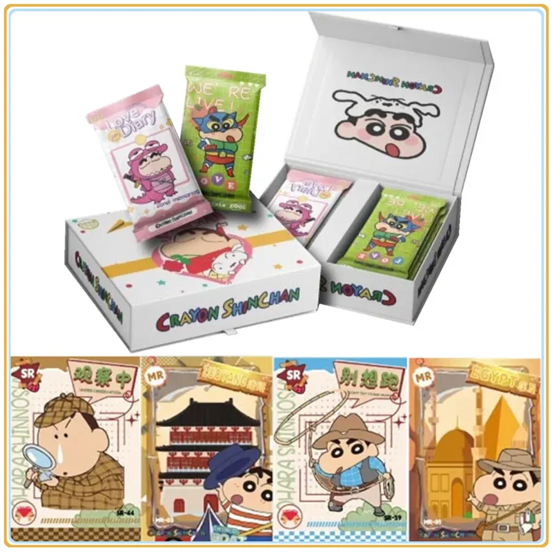 

Оригинальный кабао Аниме Crayon Shin-Chan забавная карта для коллекционирования времени потайная сумка нохара синьцзи вспомогательная карта детские игрушки подарки на Хэллоуин