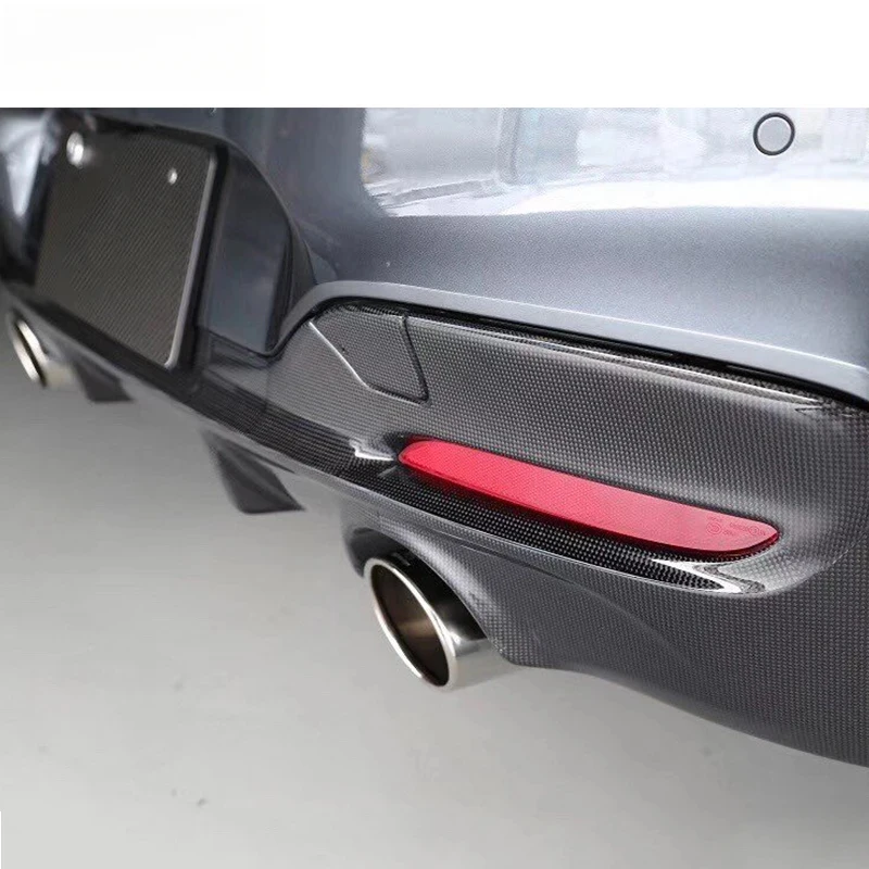 High Quality F D Den Car Back Trunk Spoiler Boot Lip Wing Rear Bumper Automobile Diffuser Front Anterior Shovel Lip