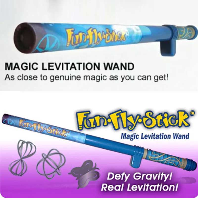 Unitech Toys Fun Fly Stick Magic Levitation Wand Science toys Electric Static Wand 10 flying shapes Witch cosplay Gifts