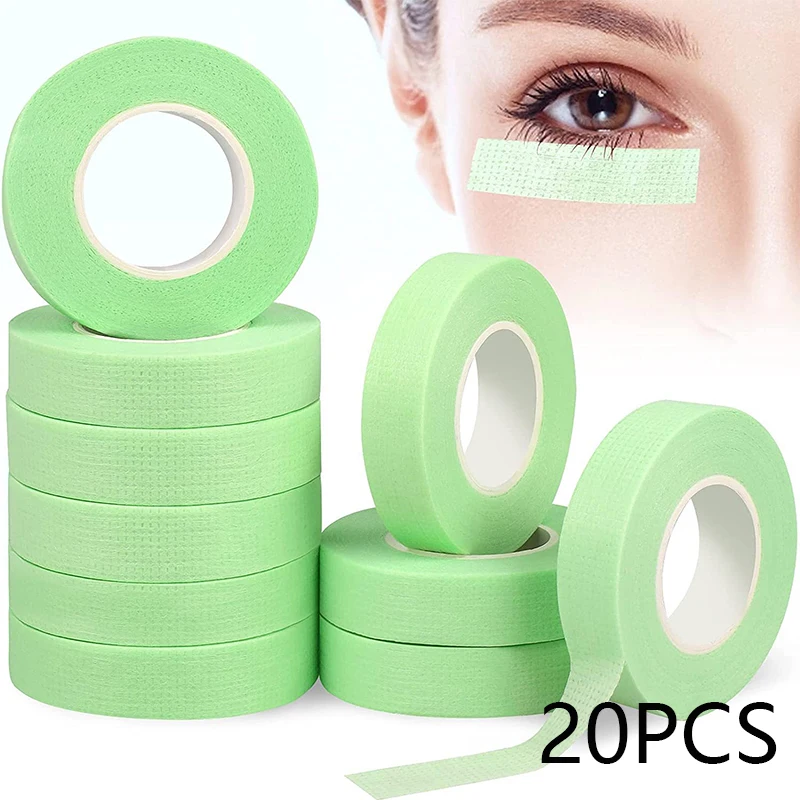3/5PCS Wimperverlengingstape Microporeus Ademend PE Niet-geweven zelfklevende wimperverbeteringsaccessoires Kleurrijke make-uptools