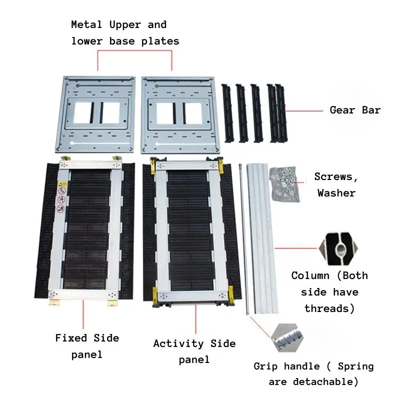 50 Layer Antistatic SMT Multilevel Industrial ESD Protection PCB Magazine Rack Turnover Box electrostatic Frame Storage