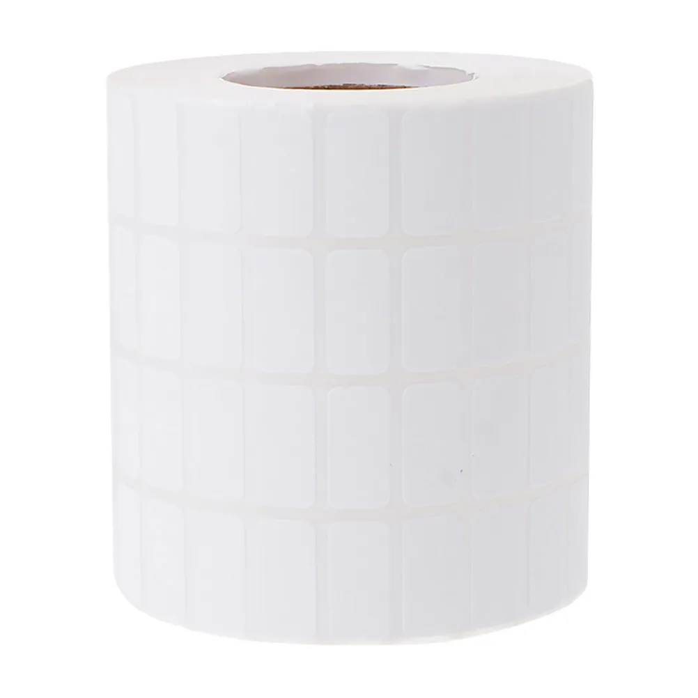 1 Roll Self-Adhesive Blank Label Sticker Writable DIY Storage Container Box Number Tags Sticky Labels for Classification
