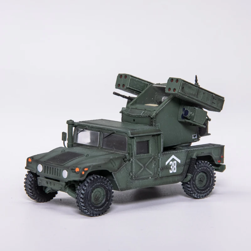 T-MODEL 1:72 Scale Plastic America Air Defense System Off-road Vehicle Model Adult Toy Car Classics Gift Souvenir Static Display