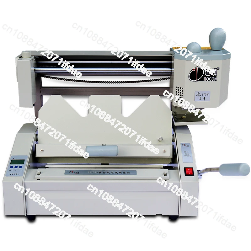 DC-30 + Wireless  Indentation Machines Desktop A4 Wireless Tender Binding  Hot Melt Small Adhesive Machine