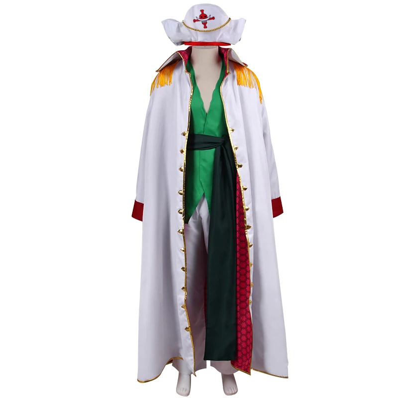 Shirohige Whitebeard Edward Newgate Cosplay Costume Uniform Suit Set Outfit Halloween