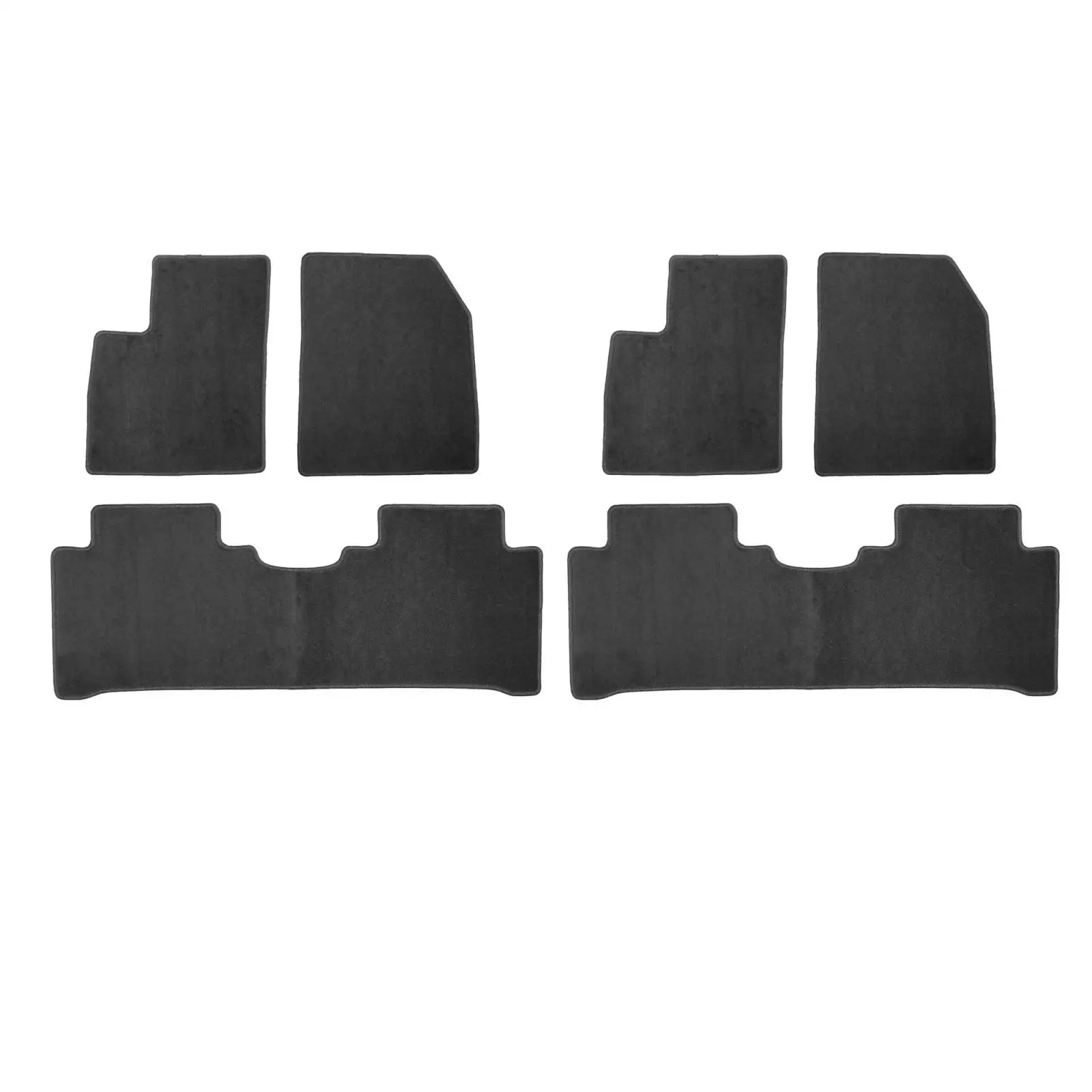 3x Car Floor Mats Soft Vehicles Durable Interior Accessories for Atto 3 2021 2022 2023