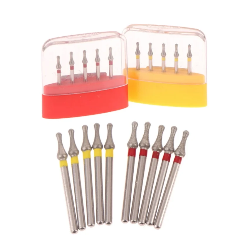 

5 PCS/Box Dental Tooth Contour Trimming Dental Diamond Bur ED-57F/ED-57F, ISO 507/024