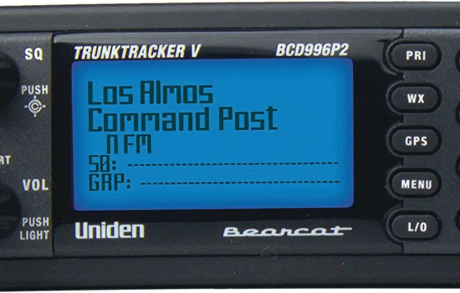 BCD996P2 Scanner digitale mobile TrunkTracker V, 25.000 canali allocati dinamicamente,
