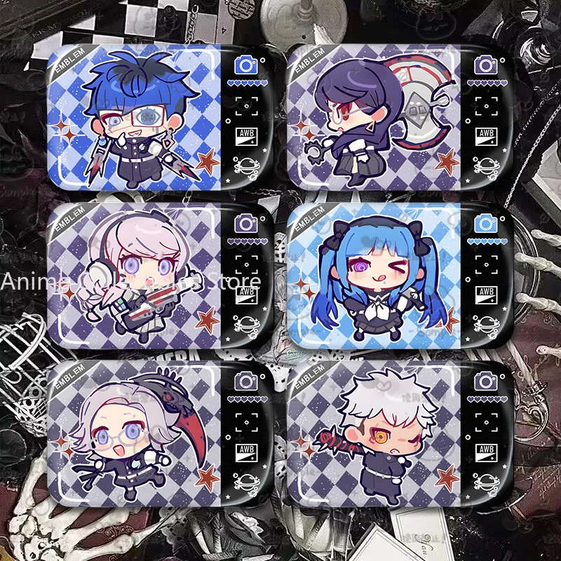 

Anime The Hundred Line -Last Defense Academy Badge Brooch Pin Clothes Backpack Decoration Lapel Personalized Chest Tag