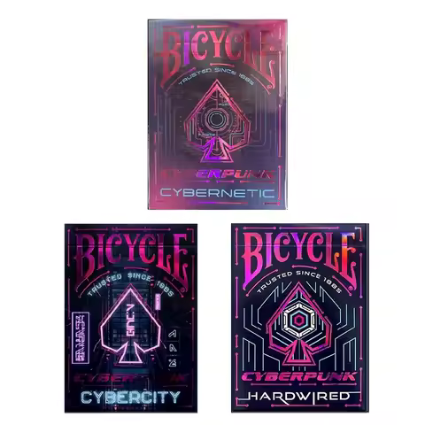 Bicycle Cyberpunk Playing Cards Deck Card Games Magic Tricks for Magician