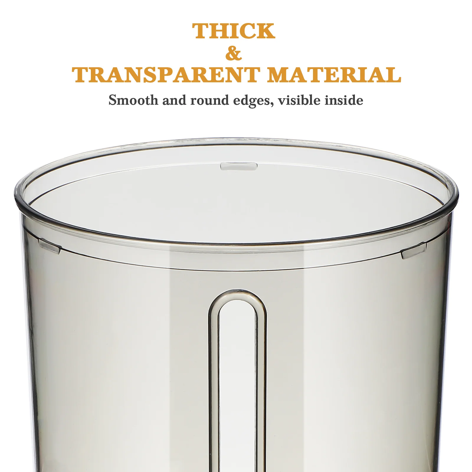 

Side Pull Tissue Box Round Plastic Napkin Holder For Home Office Bedroom Living Room Decorative Storage Case