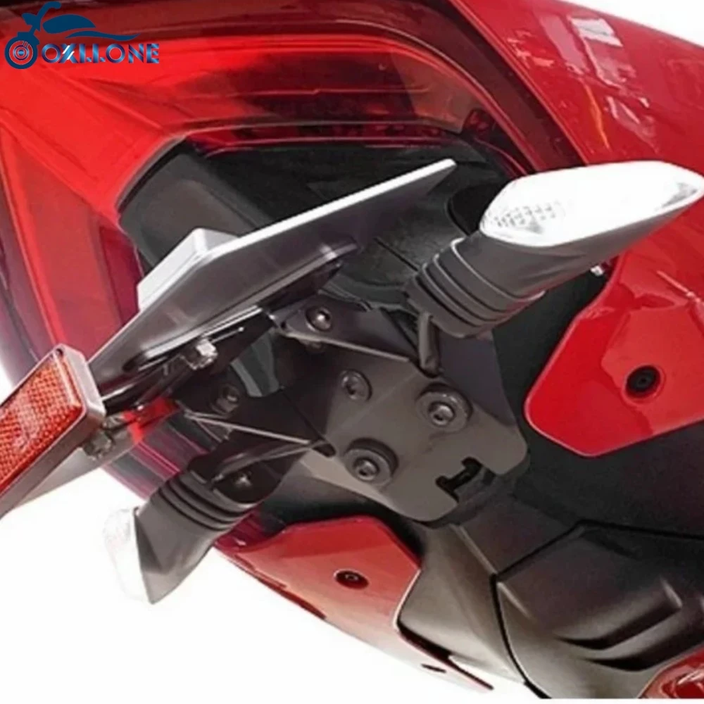 

Rear License Plate Holder Bracket Tail Tidy Fender Eliminator For DUCATI Panigale StreetFighter V2 V4 V4S 2024 2023 2022 2021