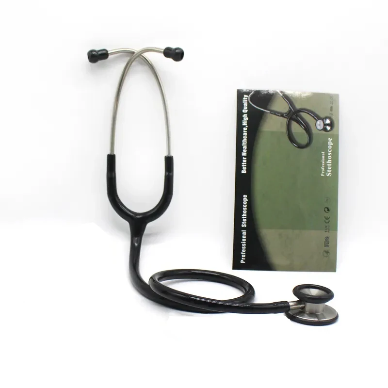 Professional Heart Lung Cardiology Stethoscope Doctor Student Medical Equipment Device Medical Doctor Single Head Stethoscope