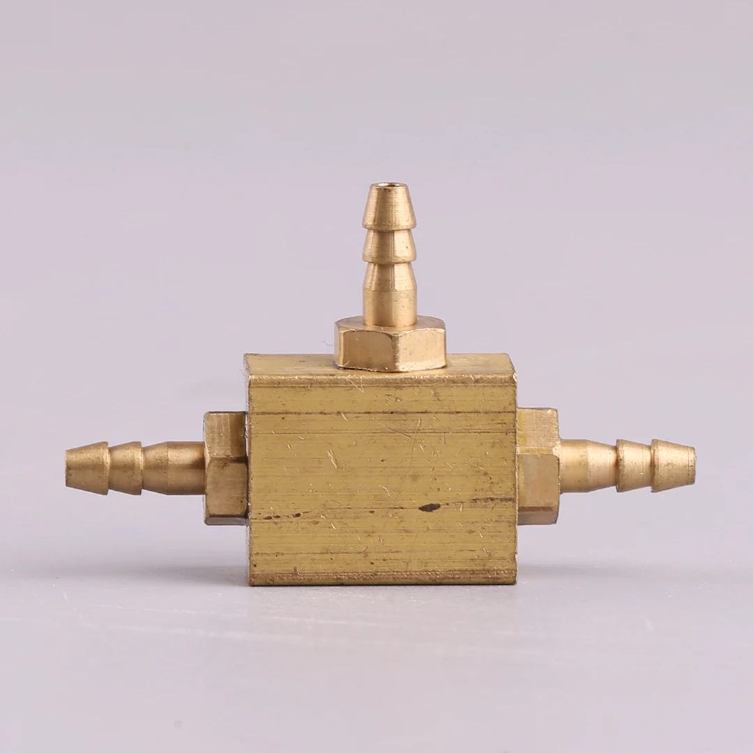 

Copper 3-Way Oil Tee Integrated Pipe Connector for Methanol No Leakage High-Quality Model Accessory