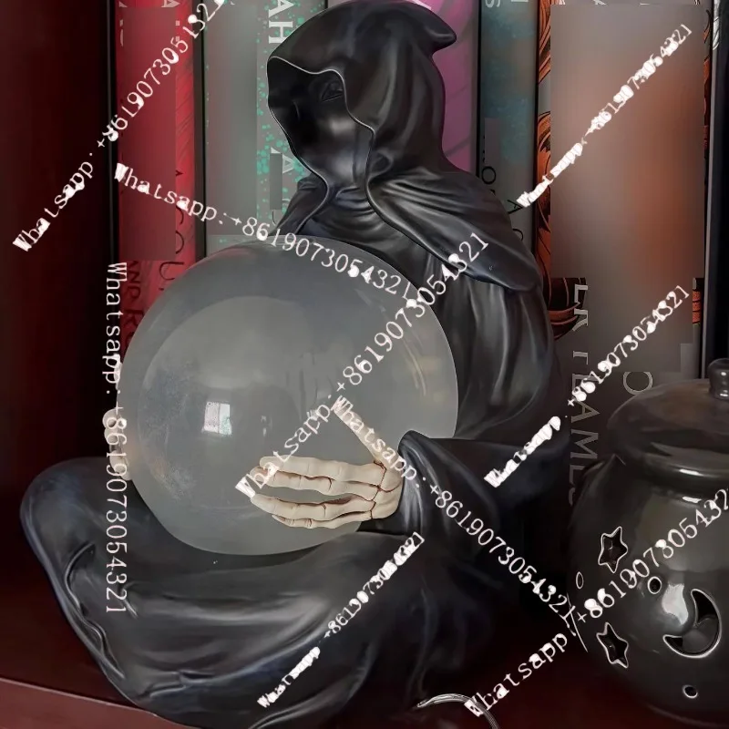 

Death God's Crystal Ball Halloween party decoration ornament
