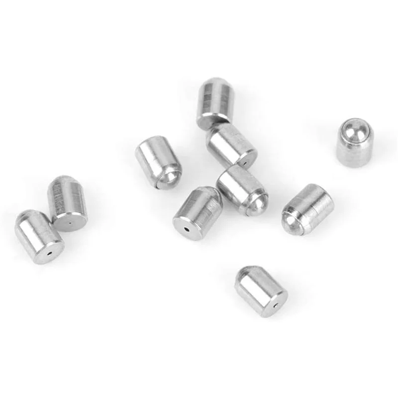 ABFI 40 pezzi 2X3mm stantuffo a sfera in acciaio inossidabile stantuffo a sfera a molla push fit stantuffi a sfera a molla set viti bulloni