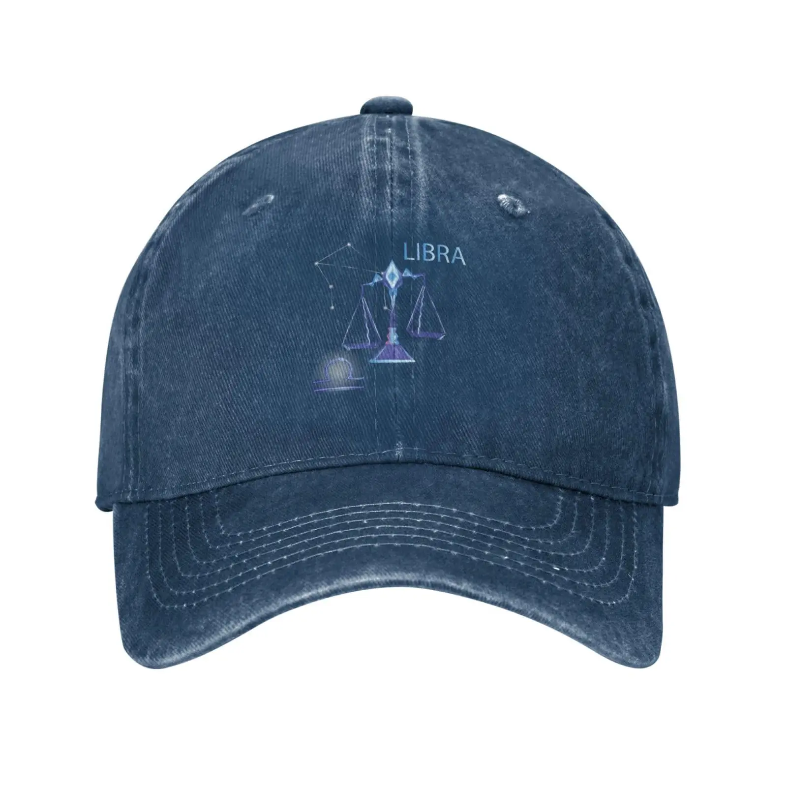 Libra Zodiac Sign Baseball Cap Women Men Hat Vintage Cowboy Hats Trucker Sun Caps for Daily