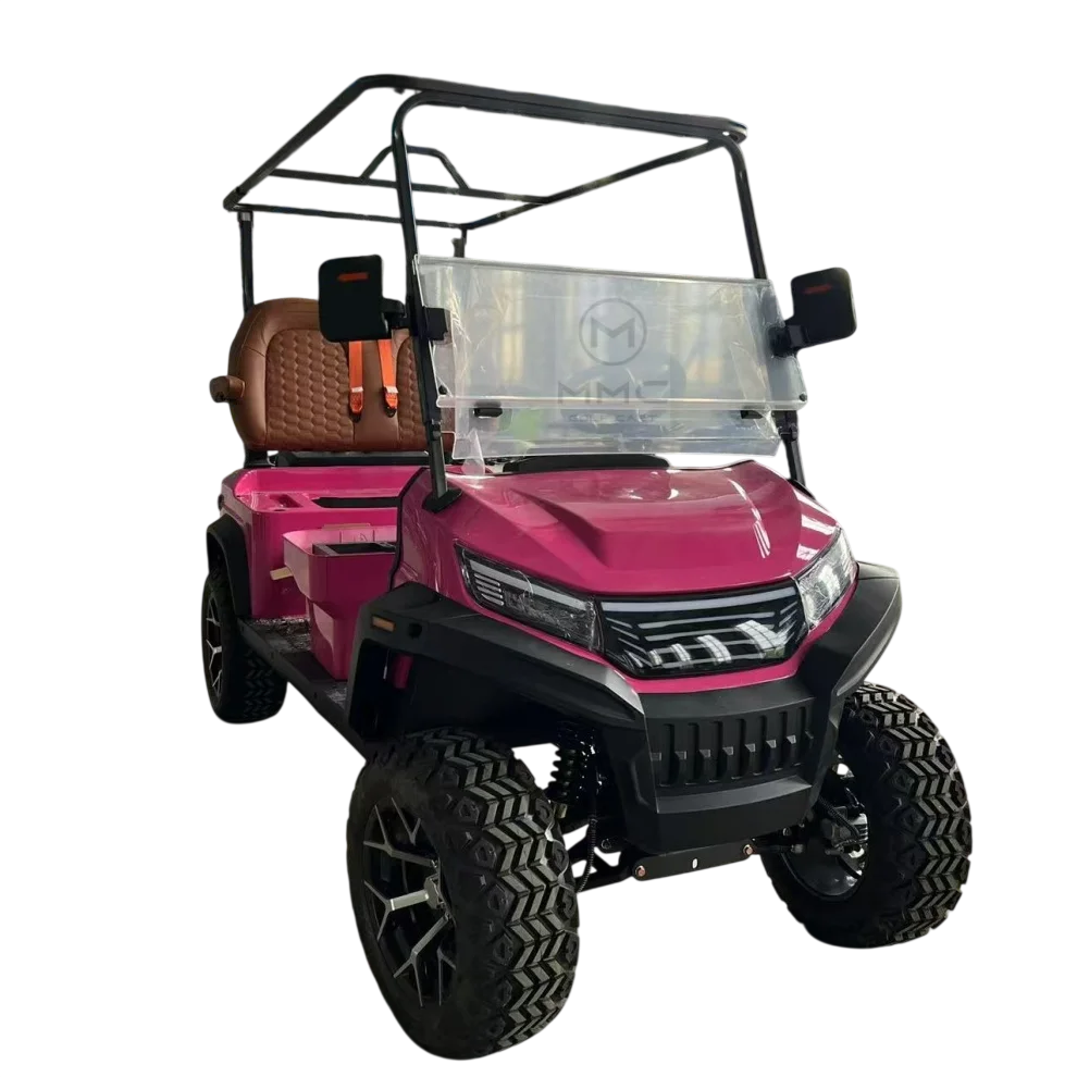 

2026 New 48V/72V CE Certified Electric Sightseeing Car Hot Selling Cart 6 Seat Golf Carts 2 4 Seats