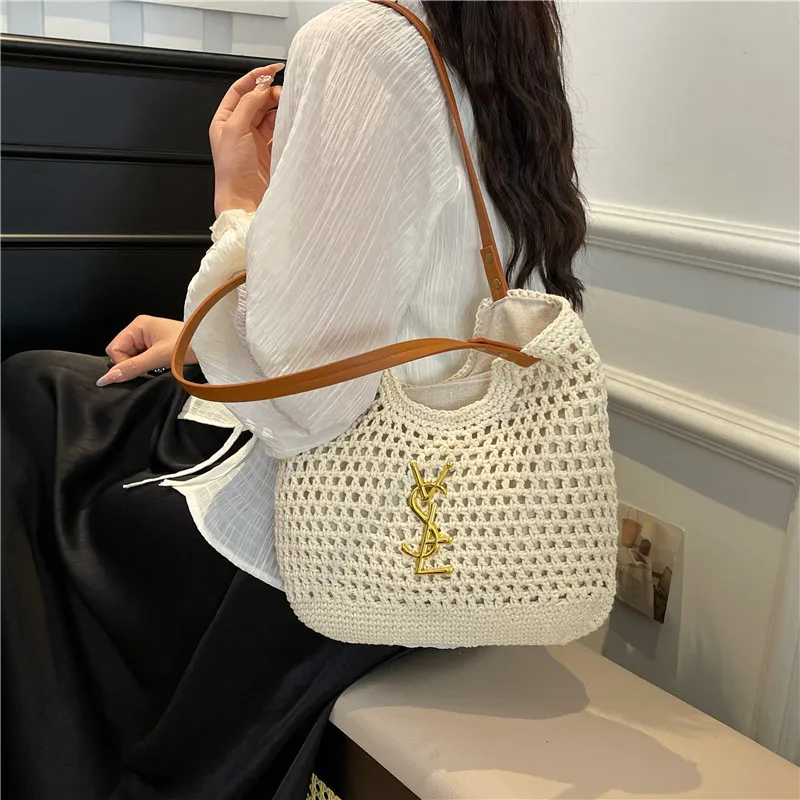 

​ ​ Лето 2022, нишевая большая сумка, модная сумка на плечо для женщин, уникальная сумка через плечо, минималистичная сумка «день-ночь», шикарная сумка на ремне ​