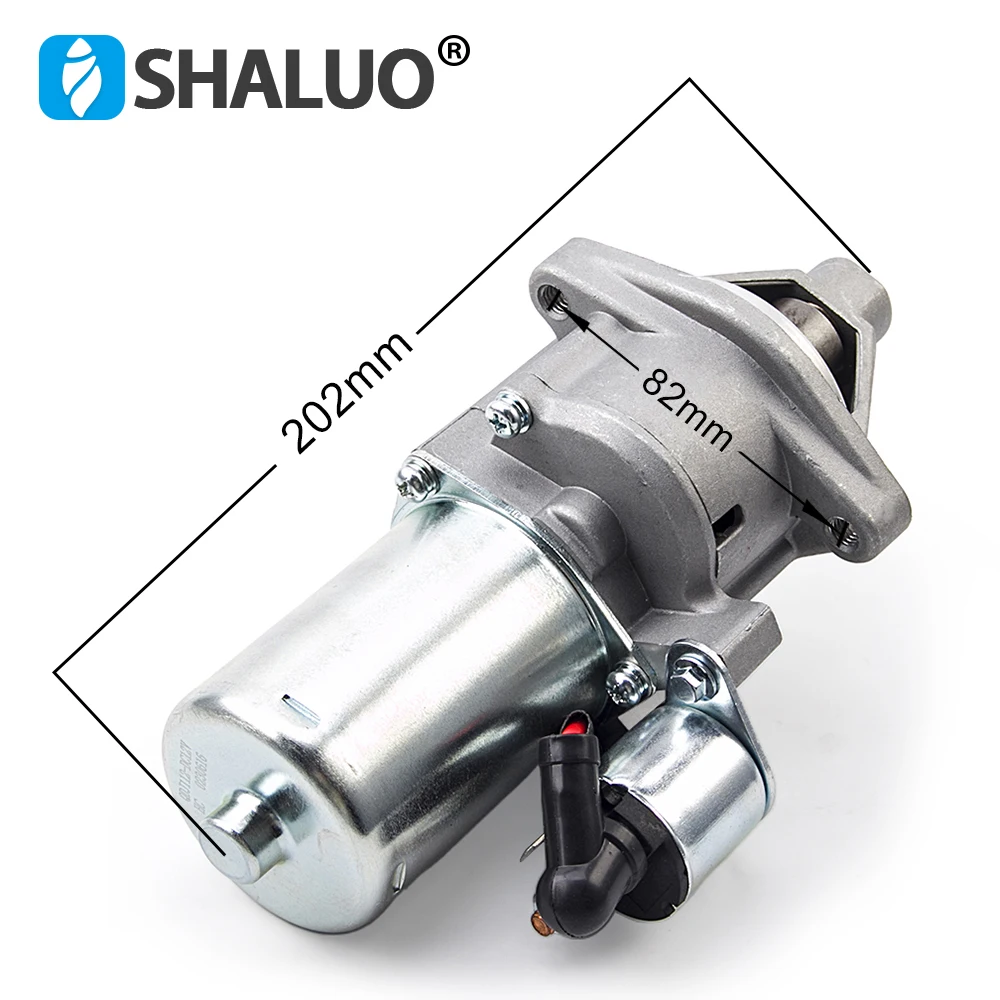 GX390 188F 190F 5-8kw Gasoline Engine Starter Motor Electric Generator Motor starter Assembly 14 teeth high quality QDJ112