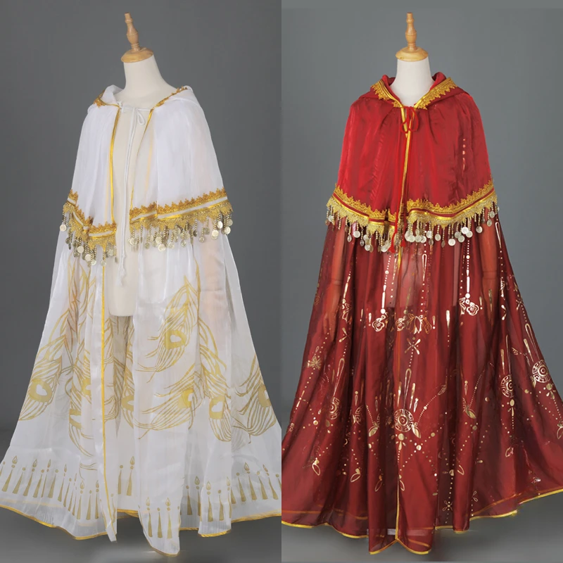 Wanxiu ancient cloak cape hanfu shawl travel photo fringed wedding ethnic style