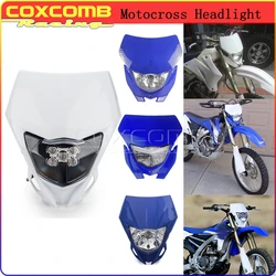 Enduro Headlight LED Bulb Dual Sport MX Dirt Bike Lighting For Yamaha WR250R WR250F WR250X WR450 WR125 WR400 WR426 WR500 WR450F