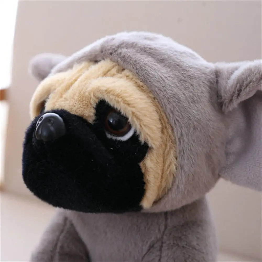 

Stuffed Animals Pug Dog Rabbit Elephant Lion Sheep Leopard Stuffed Sharpei Dog Simulation Soft Bulldog Dogs Children