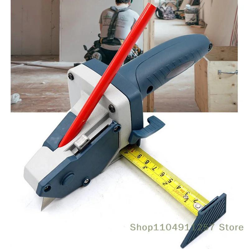 

Plasterboard Cutter Auto Gypsum Board Cutting Tool Portable Woodworking Tool