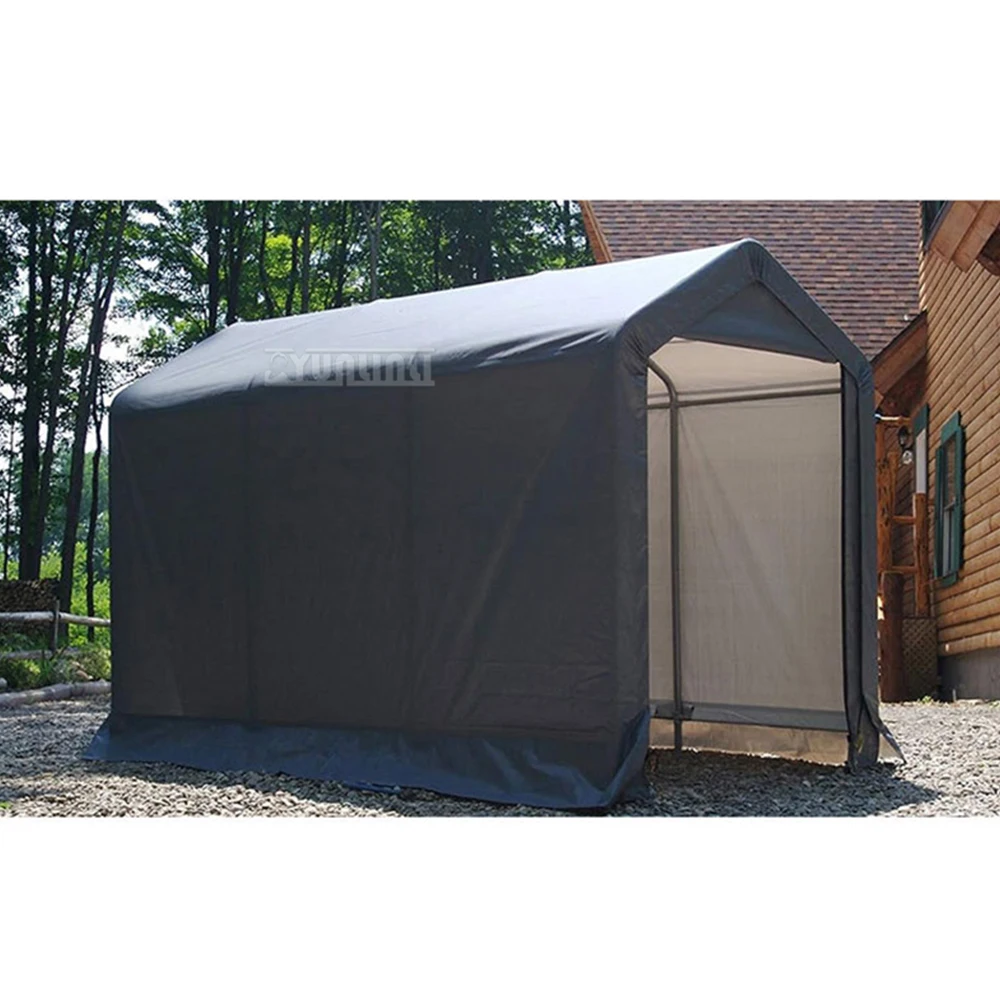 

Тент-навес для автомобиля/мотоцикла, уличный навес-гараж, садовый складской тент, водонепроницаемый и солнцезащитный тент