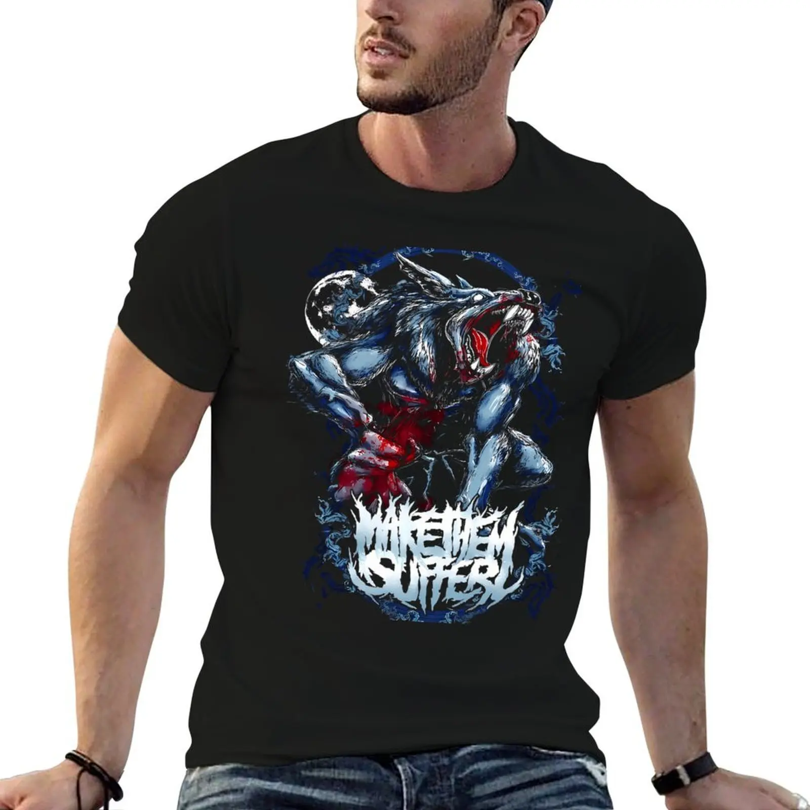 Make Them Suffer - Beast T-Shirt cute tops graphic t shirts mens t shirts casual stylish