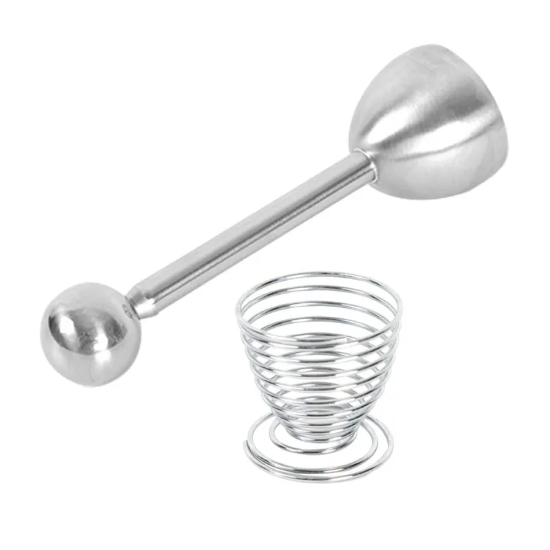 

Egg Topper Eggshell Cutter Stainless Steel Egg Cracker Opener Egg Cup Egg Opener Multipurpose Remover Kitchen Gadget
