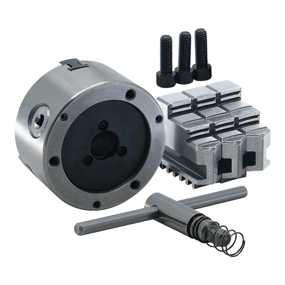 K11-200 Lath Chuck 3jaw Sanou Jaws Chuck 3 Jaw Self Centering Chuck Self-Centring K11-200