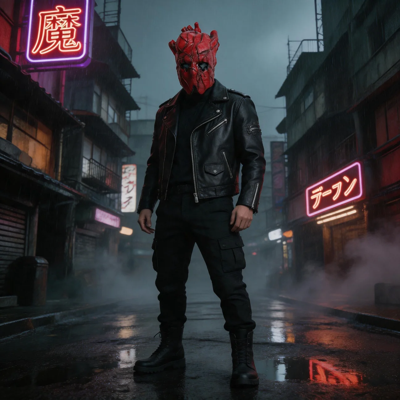 Masque de cosplay Dorohedoro Shin, cagoule rouge en forme de cœur, couvre-tête intégral, accessoire de costume d'Halloween, masque d'horreur pour adulte pour fête